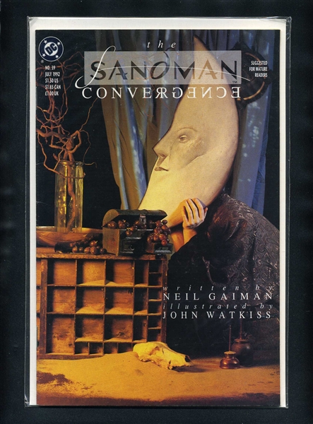 Sandman #39 VF/NM 1992 DC (Vertigo) Neil Gaiman Convergence p2 Comic Book